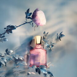 Perfume bottle.