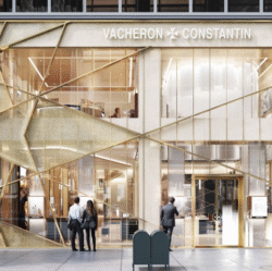 Vacheron Constantin storefront at 28 East 57 St