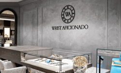 Interior of Wrist Aficionado store
