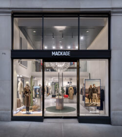 Mackage Madison avenue store front