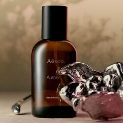 Aesop fragrance bottle.