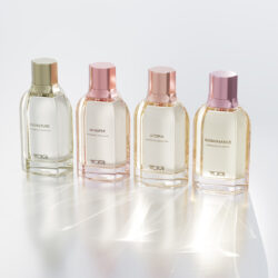 Tumi fragrance bottles.