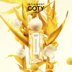 Infinimint Coty Paris perfume bottle.