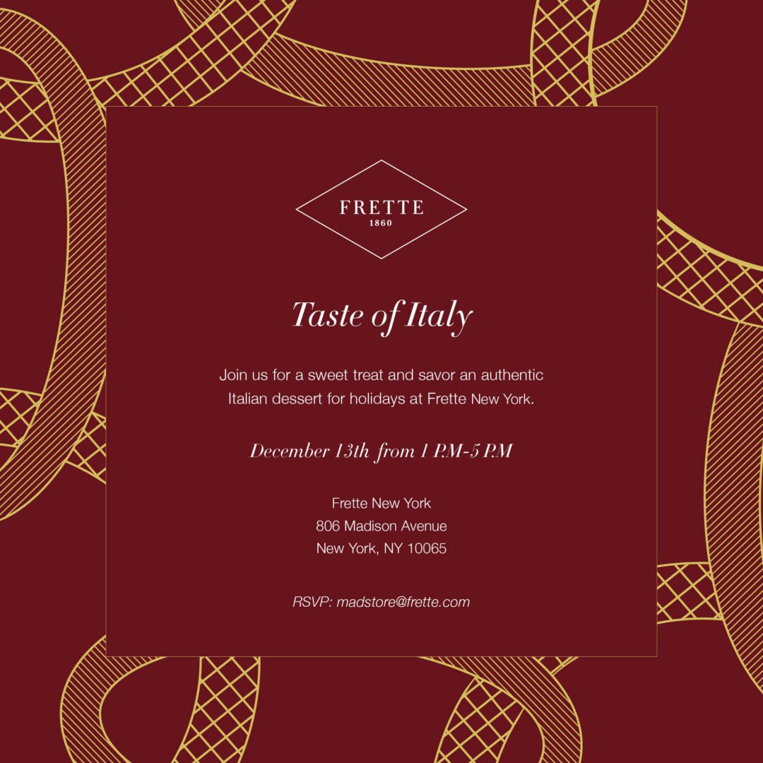 FRETTE HOLIDAY INVITE