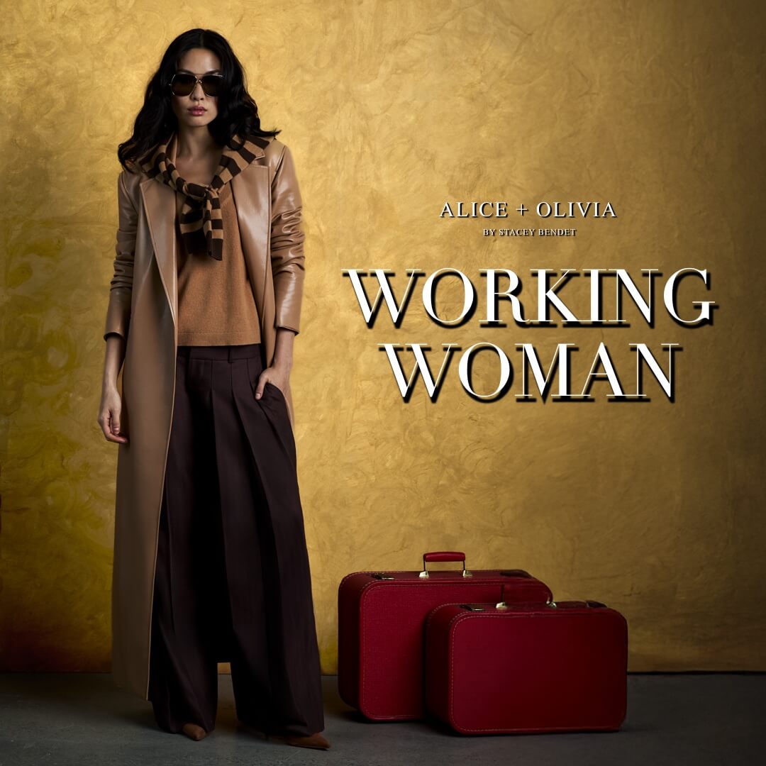 Alice & Olivia Working Woman Campaign