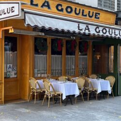 La Goulue restaurant outdoor seating