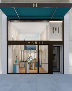 MARLI store front on Madison Ave
