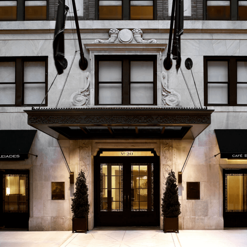 The Surrey hotel facade