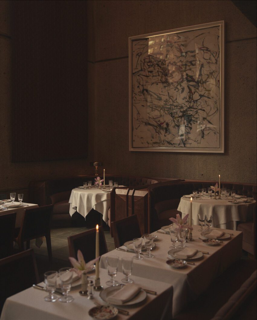 marcel restaurant tables