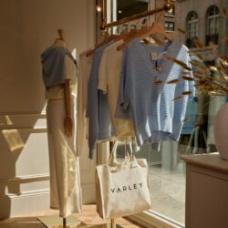 Clothing on rack at Varley madison avenue