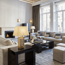 Armani Casa living room