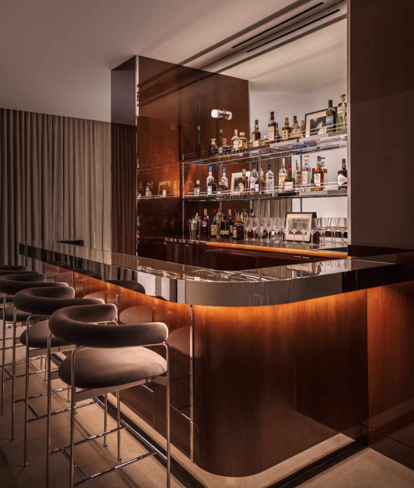 Bar at the Thom Sweeney Madison Ave store