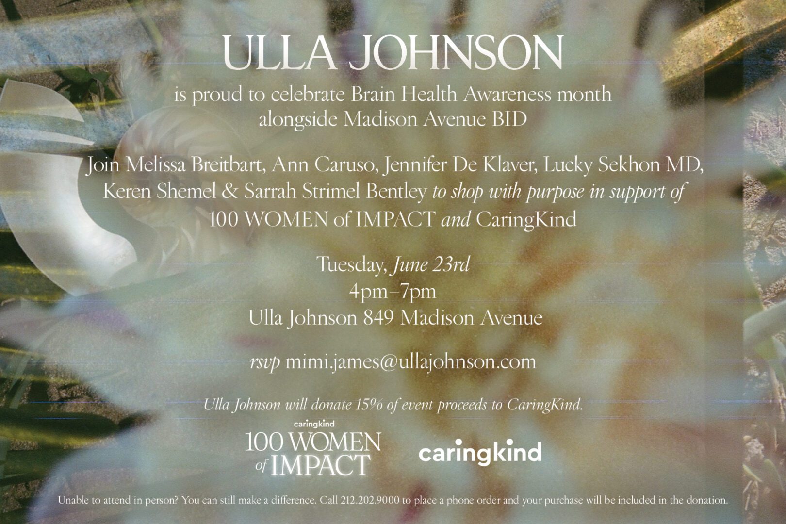 Ulla Johnson invitation
