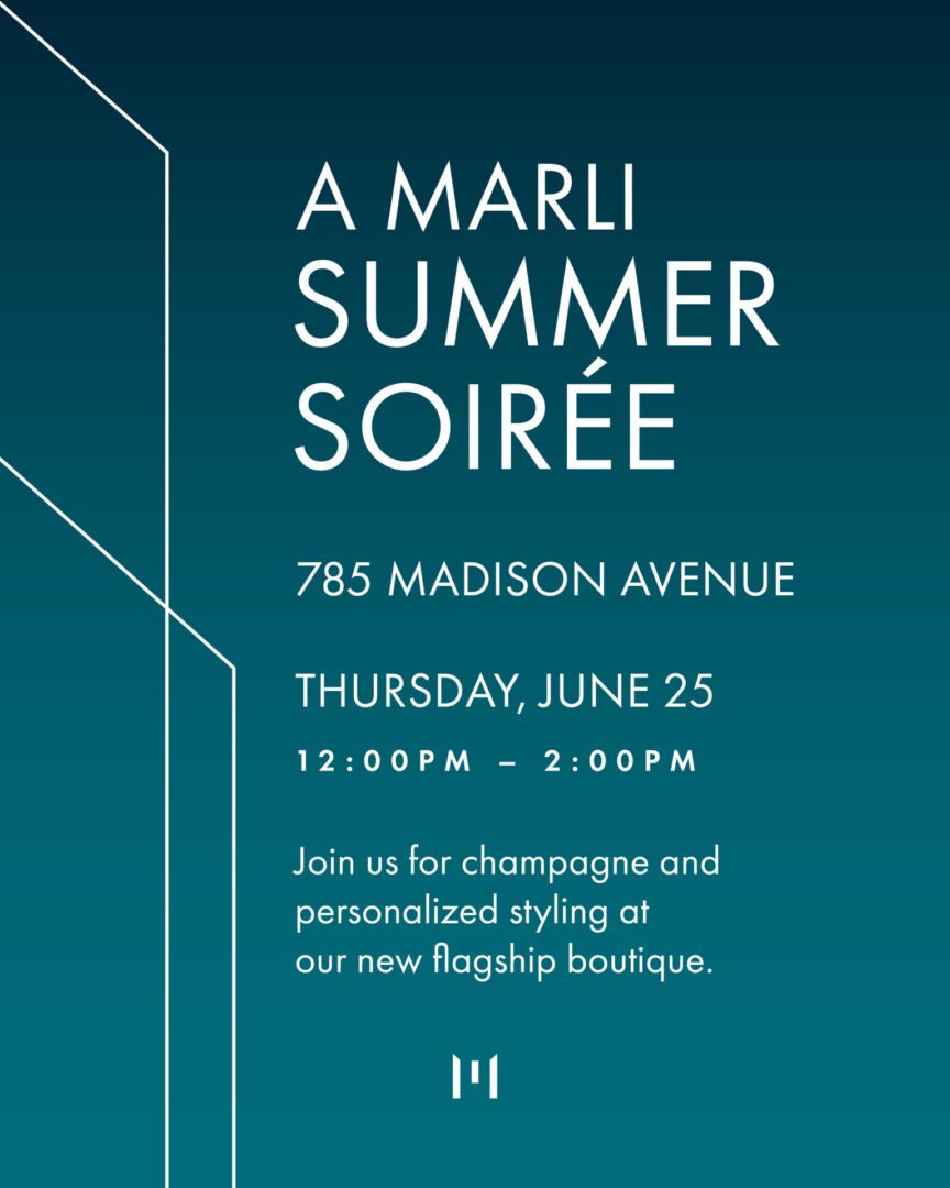 Marli jewelry inviation