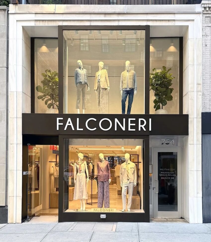 falconeri storefront madison avenue