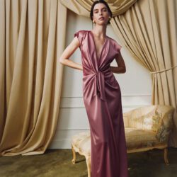 Model wearing Kirna Zabeta gown