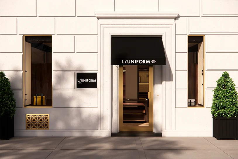 L/uniform storefront madison avenue